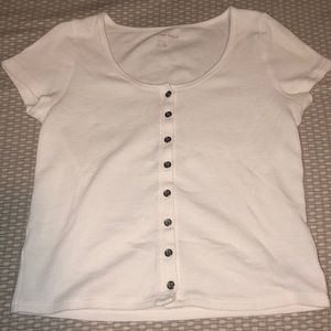 American Eagle white top